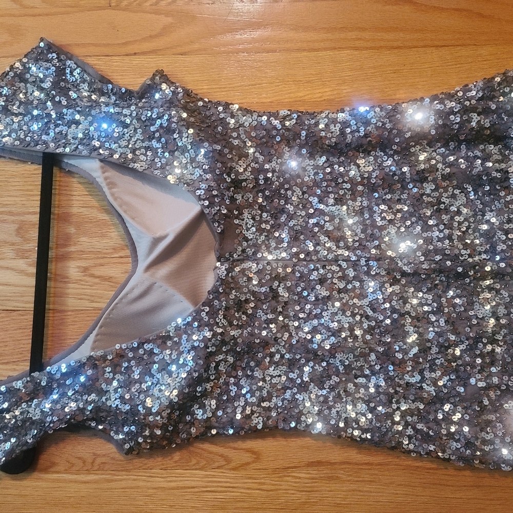 Gold Sequence Dress